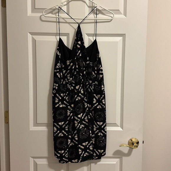 Madewell Starview Batik Grid Silk Dress - Picture 5 of 5